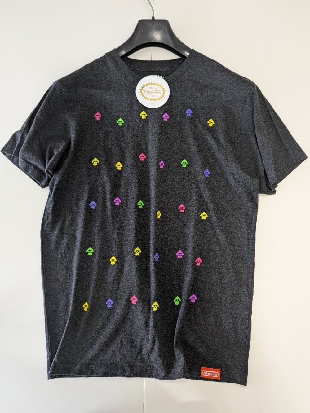 NWT - Nintendo Splatoon Multicolor Squids Graphic T-Shirt